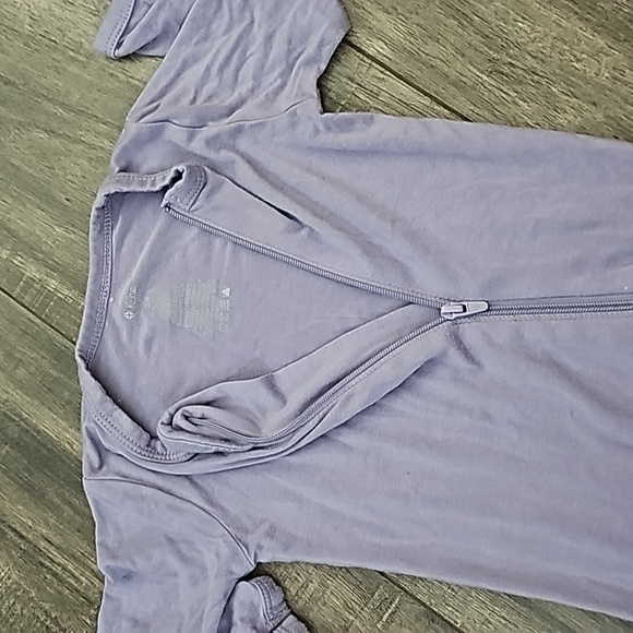 Kyte BABY Zippered Footie in Taro - Picture 7 of 7